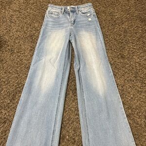 Flying Monkey Light Blue Flare Jeans